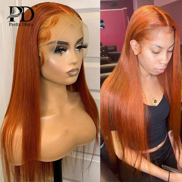 lace wigs pretty diary transparent straight ginger orange wig human remy hair brazilian glueless colored t part frontal, Black;brown
lace wigs pretty diary transparent straight ginger orange wig human remy hair brazilian glueless colored t part frontal, Black;brown