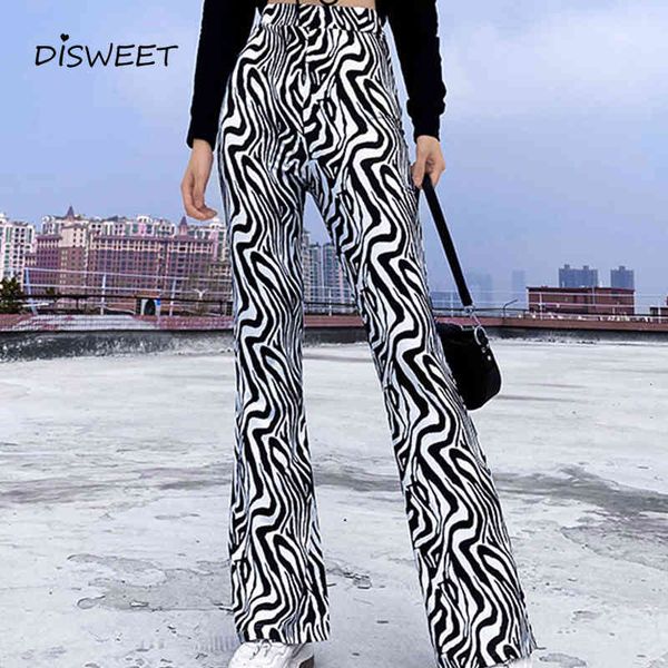 pant striped print high flared pants woman streetwear elastic waist leggings women casual spring autumn women's trousers, Black;white
pant striped print high flared pants woman streetwear elastic waist leggings women casual spring autumn women's trousers, Black;white