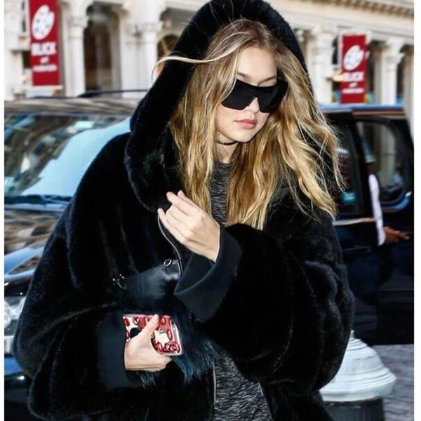 women's fur & faux chewies women natural coat real genuine parka long plus size whole skin jacket arrival outwear as mink 11.7, Black
women's fur & faux chewies women natural coat real genuine parka long plus size whole skin jacket arrival outwear as mink 11.7, Black