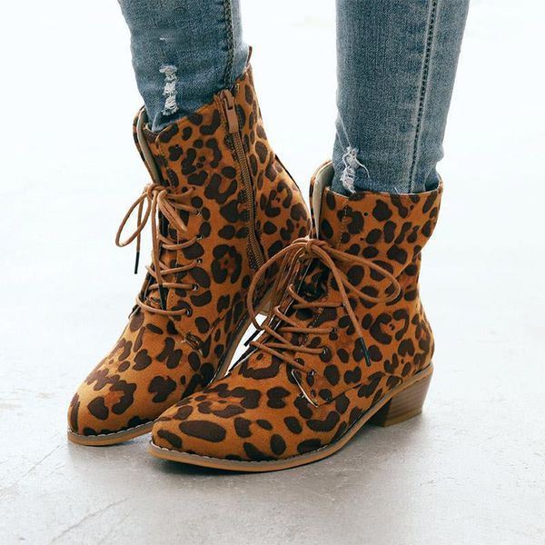 boots autumn women's ankle leopard women lace up pointed toe ladies chunky heels female shoes woman retro footwear plus size, Black
boots autumn women's ankle leopard women lace up pointed toe ladies chunky heels female shoes woman retro footwear plus size, Black