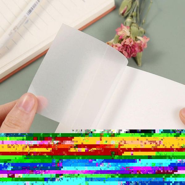 gift wrap 50 sheets pet transparent waterproof memo sticky notes self-adhesive note paper students school stationery supplies
gift wrap 50 sheets pet transparent waterproof memo sticky notes self-adhesive note paper students school stationery supplies