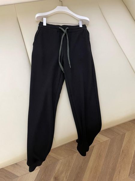 women's pants & capris 2021 women fashion loose lace-up elastic waist and fleece trousers 1027, Black;white
women's pants & capris 2021 women fashion loose lace-up elastic waist and fleece trousers 1027, Black;white