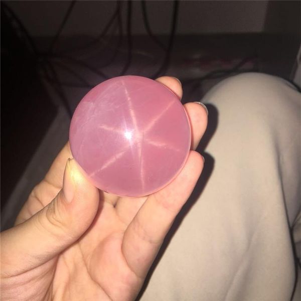 decorative objects & figurines natural star rose quartz sphere crystal ball specimen healing for gift
decorative objects & figurines natural star rose quartz sphere crystal ball specimen healing for gift