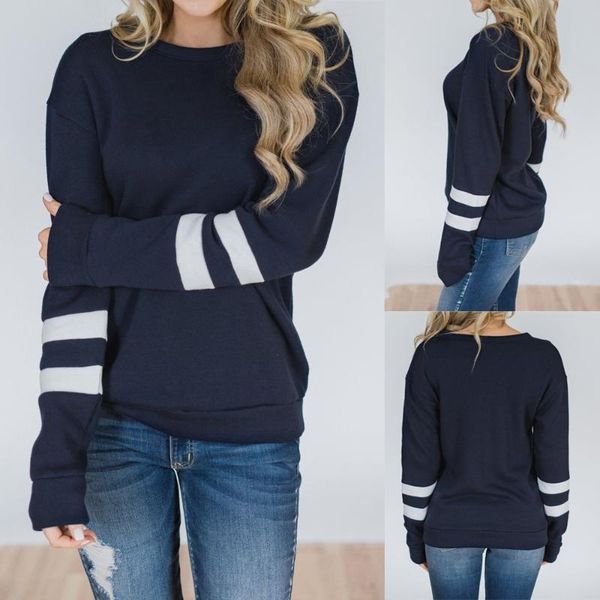 women's hoodies & sweatshirts 2021 women autumn pullover blouse coat plus size block color print long sleeve striped sweatshirt, Black
women's hoodies & sweatshirts 2021 women autumn pullover blouse coat plus size block color print long sleeve striped sweatshirt, Black
