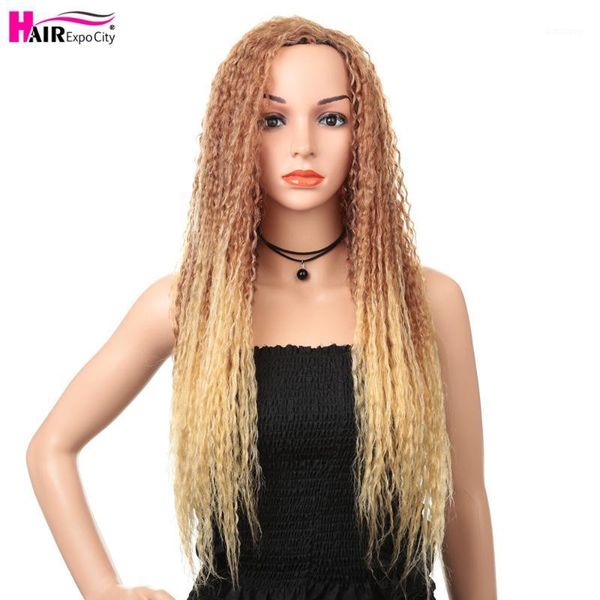 28inch long kinky curly wig synthetic hair wigs for black women ombre brown with dark roots wavy expo city1
28inch long kinky curly wig synthetic hair wigs for black women ombre brown with dark roots wavy expo city1