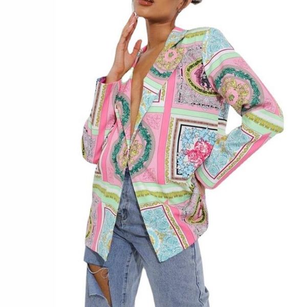 women's suits & blazers american stylish irregular print blazer women jacket high street 2021 fashion plus size elegant lady coat pink, White;black
women's suits & blazers american stylish irregular print blazer women jacket high street 2021 fashion plus size elegant lady coat pink, White;black