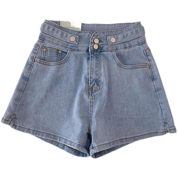 women's jeans summer style korean fashion casual all-match student high waist a-line denim shorts women, Blue
women's jeans summer style korean fashion casual all-match student high waist a-line denim shorts women, Blue