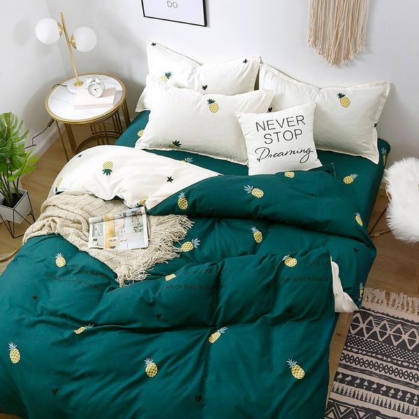bedding sets fashion active pineapple home textile soft duvet cover pillow case bed sheet king twin for set
bedding sets fashion active pineapple home textile soft duvet cover pillow case bed sheet king twin for set