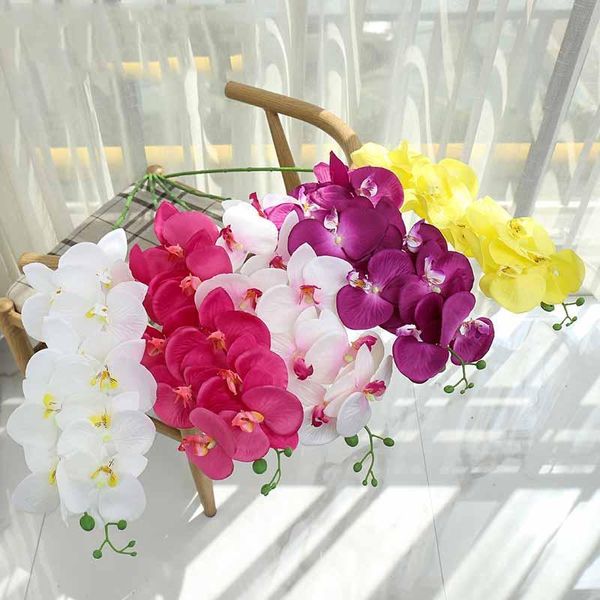 decorative flowers & wreaths artificial flower silk cloth single jiu hua butterfly orchid plants creative home indoor office party wedding d
decorative flowers & wreaths artificial flower silk cloth single jiu hua butterfly orchid plants creative home indoor office party wedding d