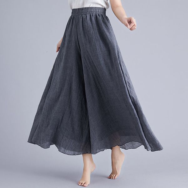 jean women's or girls'broad trousers, cotton linen flats in solid summer with elastic on the waist, casual retr o pants r427 10g2, Blue
jean women's or girls'broad trousers, cotton linen flats in solid summer with elastic on the waist, casual retr o pants r427 10g2, Blue