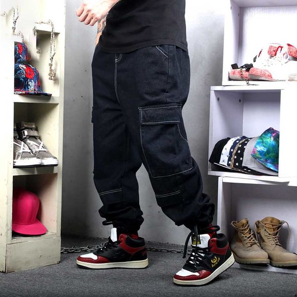 jeans fashion cargo casual denim pants straight loose baggy trousers black streetwear hiphop harem jeans men clothing, Blue
jeans fashion cargo casual denim pants straight loose baggy trousers black streetwear hiphop harem jeans men clothing, Blue