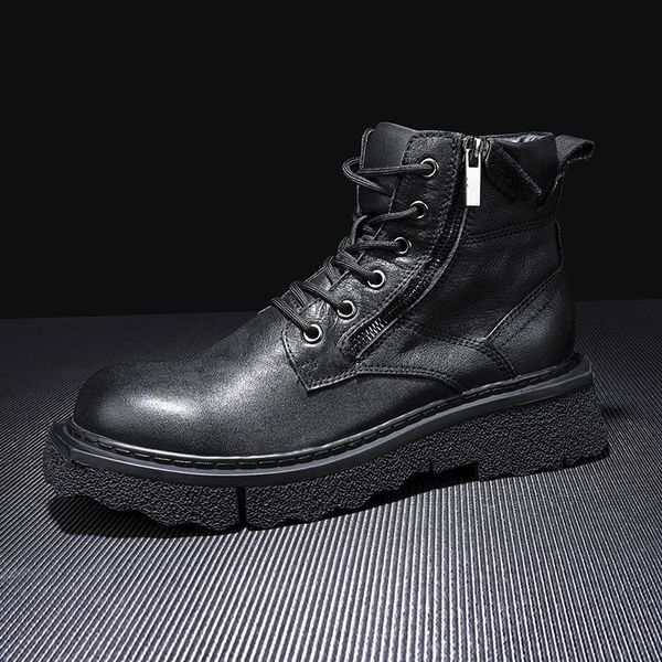 martin men's black high side chain thick soled motorcycle boots leather warm tooling men's boots
martin men's black high side chain thick soled motorcycle boots leather warm tooling men's boots