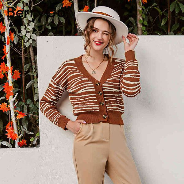 berrygo causal brown stripe autumn winter women cardigan office lady off shoulder sweater v-neck cross fashion female 210513, White
berrygo causal brown stripe autumn winter women cardigan office lady off shoulder sweater v-neck cross fashion female 210513, White
