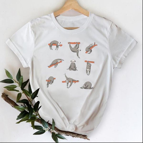t shirts womens for women cartoon fashion sloth animal 90s spring summer lady print graphic tshirt female tee shirt, White
t shirts womens for women cartoon fashion sloth animal 90s spring summer lady print graphic tshirt female tee shirt, White