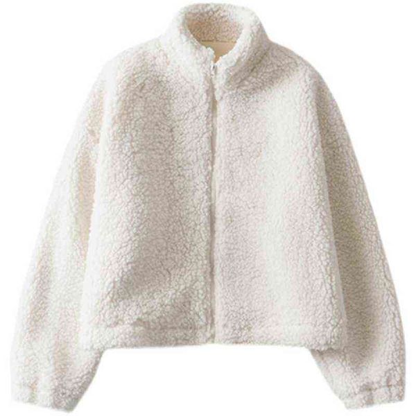 winter stand collar thickened hem drawstring warm lamb wool cardigan coat american short sweater women, Black;brown
winter stand collar thickened hem drawstring warm lamb wool cardigan coat american short sweater women, Black;brown