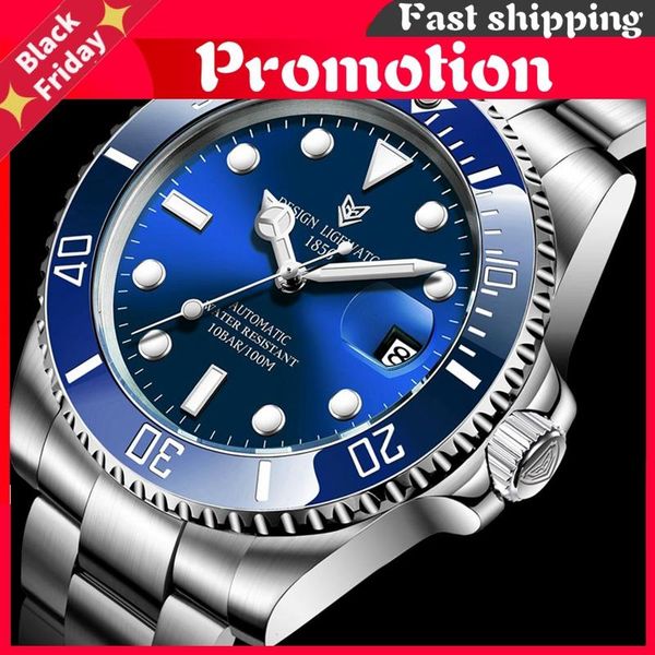 wristwatches 2021 men watch 316l steel automatic mechanical tourbillon clock fashion 100m waterproof luminous watches movement, Slivery;brown
wristwatches 2021 men watch 316l steel automatic mechanical tourbillon clock fashion 100m waterproof luminous watches movement, Slivery;brown
