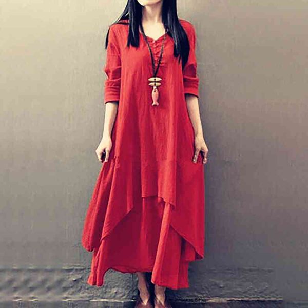 women retro vintage dress chinese style loose long sleeve cotton linen long maxi dress irregular plus size 5xl, Black;gray
women retro vintage dress chinese style loose long sleeve cotton linen long maxi dress irregular plus size 5xl, Black;gray