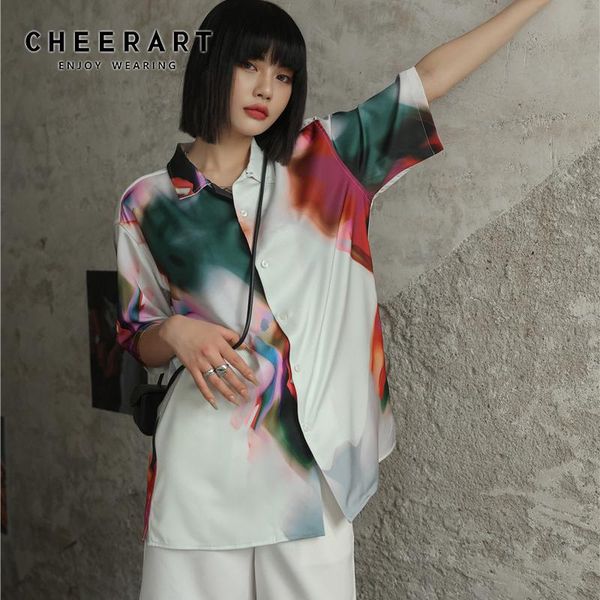 women's blouses & shirts cheerart 2021 fashion women color block shirt summer y2k short sleeve button up collared white colorblock desi
women's blouses & shirts cheerart 2021 fashion women color block shirt summer y2k short sleeve button up collared white colorblock desi