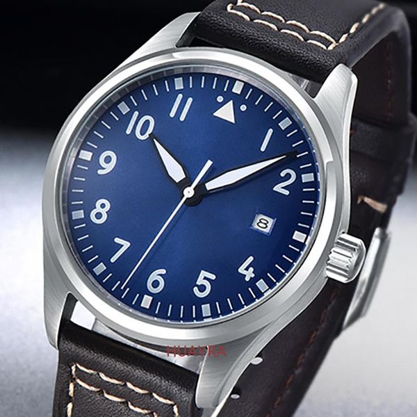 wristwatches men's classic black blue dial luminous automatic sports mechanical watch 40mm, Slivery;brown
wristwatches men's classic black blue dial luminous automatic sports mechanical watch 40mm, Slivery;brown