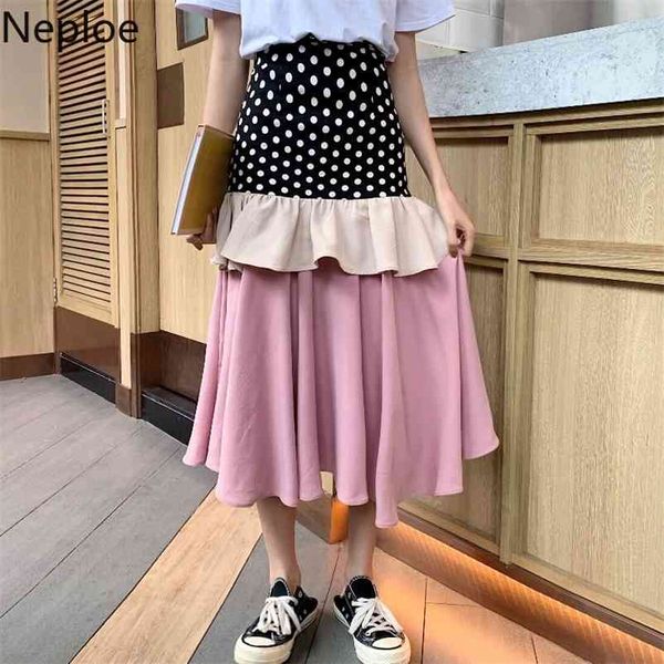 polka dot patchwork skirts women preppy style ruffles high waist ladies jupe contrast color casual female 1a846 210422, Black
polka dot patchwork skirts women preppy style ruffles high waist ladies jupe contrast color casual female 1a846 210422, Black