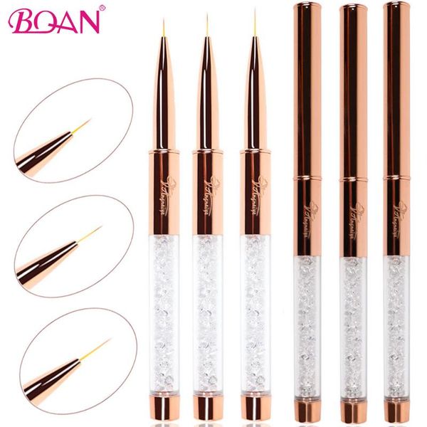 nail brushes bqan brush rose gold rhinestone handle art uv gel liner painting pen drawing for nails gradient tools, Yellow
nail brushes bqan brush rose gold rhinestone handle art uv gel liner painting pen drawing for nails gradient tools, Yellow