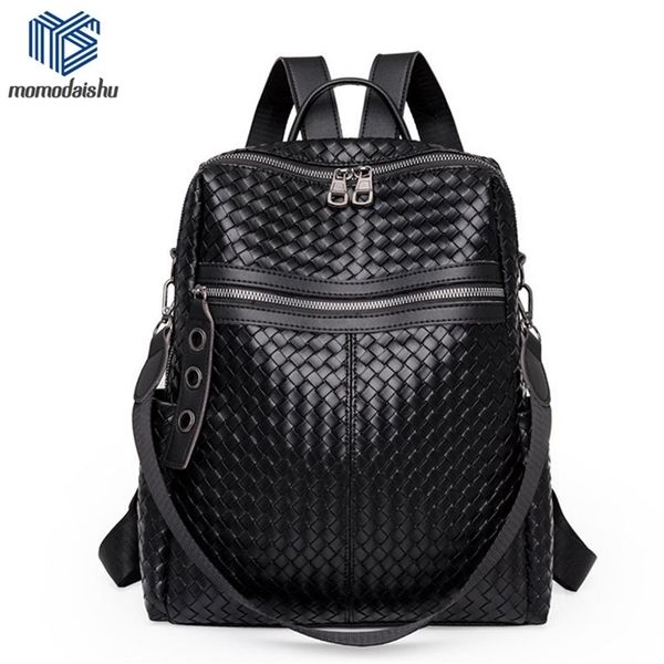 multifunction retro backpack women woven bag bagpack leather school bags for teenage girls shoulder mochilas 211025
multifunction retro backpack women woven bag bagpack leather school bags for teenage girls shoulder mochilas 211025