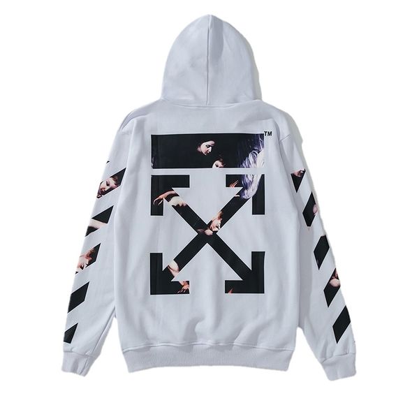 herfst en winter guochao brand off religious diagonal streep ow dark hip hop white pill pure katoen hoodie for men and women, Black
herfst en winter guochao brand off religious diagonal streep ow dark hip hop white pill pure katoen hoodie for men and women, Black