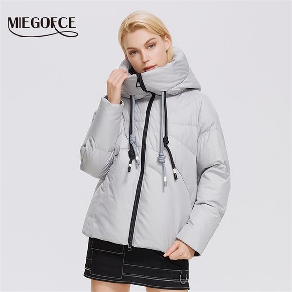 miegofce winter women jacket hooded sports parka quilting thick female outwear brand coat d21902 211023, Black
miegofce winter women jacket hooded sports parka quilting thick female outwear brand coat d21902 211023, Black