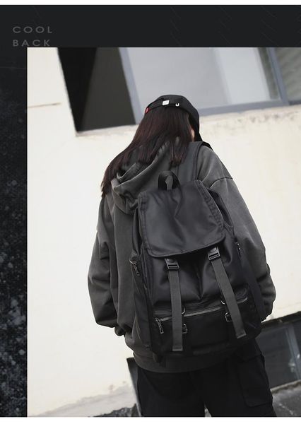 backpack pb007 men's trendy brand functional tooling style schoolbag male college students casual wild large-capacity travel
backpack pb007 men's trendy brand functional tooling style schoolbag male college students casual wild large-capacity travel