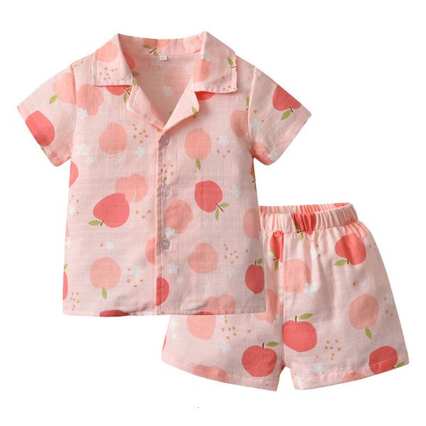 summer men's and women's home wear children's short sleeve printed cotton shirt casual shorts pajamas two piece set kids, Blue;red
summer men's and women's home wear children's short sleeve printed cotton shirt casual shorts pajamas two piece set kids, Blue;red