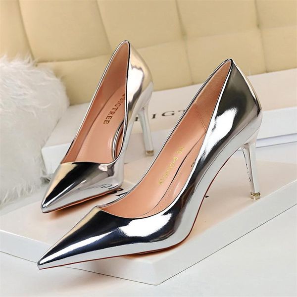 dress shoes 2021 summer pointed toe high heels women's wild pure color sandals nightclub gun single mirror large size, Black
dress shoes 2021 summer pointed toe high heels women's wild pure color sandals nightclub gun single mirror large size, Black