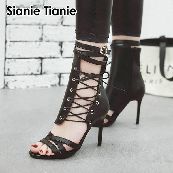dress shoes sianie tianie plus size 33-46 luxury peep toe punk high heel woman pumps lace up zipper white gladiator women sandals, Black
dress shoes sianie tianie plus size 33-46 luxury peep toe punk high heel woman pumps lace up zipper white gladiator women sandals, Black