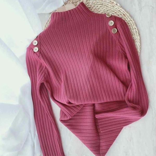 women's sweaters bethquenoy thickening pullover jumper femme solid knit women winter knitted bottoming shirts 2021 sueter de mujer, White;black
women's sweaters bethquenoy thickening pullover jumper femme solid knit women winter knitted bottoming shirts 2021 sueter de mujer, White;black
