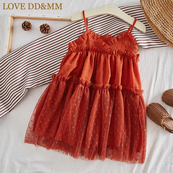 love dd&mm girls dresses summer children's wear girls foreign style sleeveless baby mesh sling princess dress 210715, Red;yellow
love dd&mm girls dresses summer children's wear girls foreign style sleeveless baby mesh sling princess dress 210715, Red;yellow