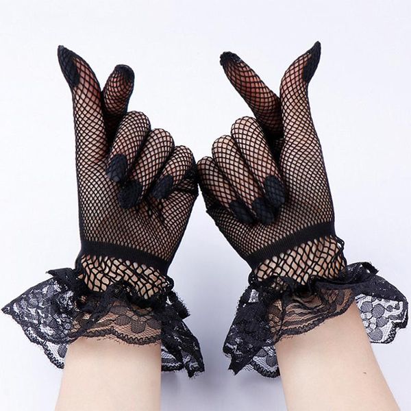 five fingers gloves women black white summer uv-proof driving mesh fishnet lace mittens full finger girls fashion, Blue;gray
five fingers gloves women black white summer uv-proof driving mesh fishnet lace mittens full finger girls fashion, Blue;gray