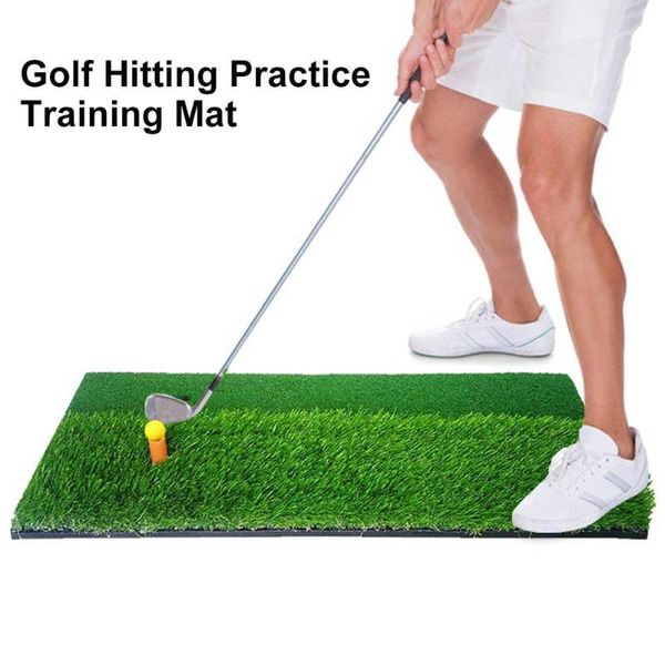 2-in-1 30cm x 60cm eva foam golf hitting practice training mat artificial lawn grass pad with tee for outdoor indoor kids adults aids
2-in-1 30cm x 60cm eva foam golf hitting practice training mat artificial lawn grass pad with tee for outdoor indoor kids adults aids