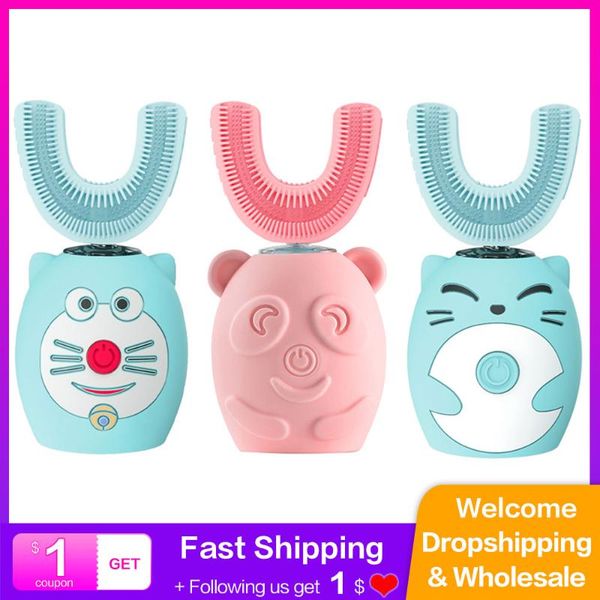 smart electric toothbrush children for kids 360 degrees u silicon usb automatic ultrasonic teeth tooth brush cartoon pattern
smart electric toothbrush children for kids 360 degrees u silicon usb automatic ultrasonic teeth tooth brush cartoon pattern
