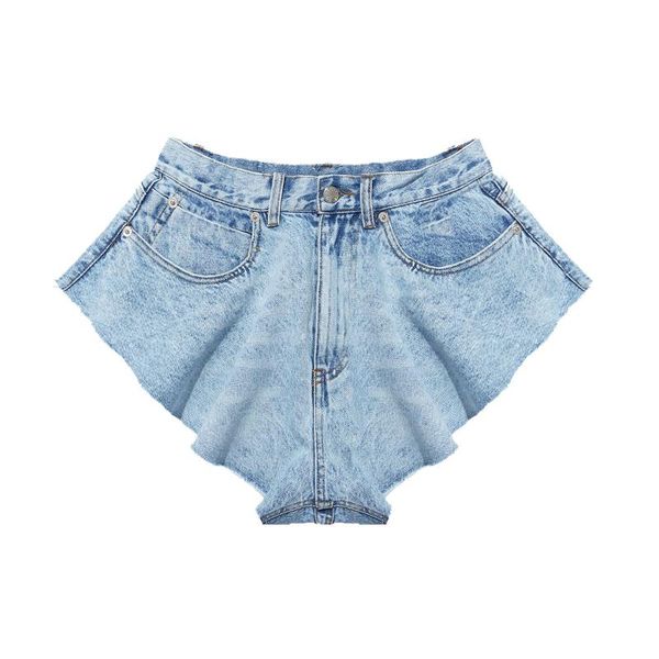 women's shorts asymsay women summer fashion tide loose short pants high waist jean ruffle wide leg denim al1796, White;black
women's shorts asymsay women summer fashion tide loose short pants high waist jean ruffle wide leg denim al1796, White;black
