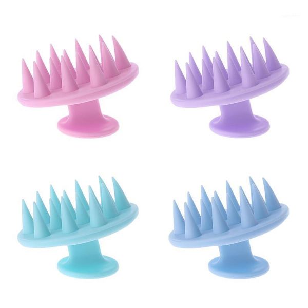silicone shampoo scalp shower hair massage massager body washing brush comb1, Silver
silicone shampoo scalp shower hair massage massager body washing brush comb1, Silver