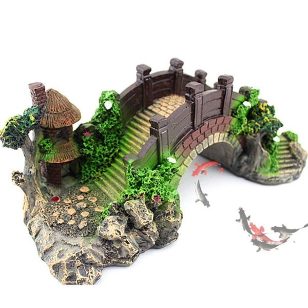 aquarium ornament bridge resin rockery fake rock bridges pavilion tree landscape fish tank decoration hogard decorations
aquarium ornament bridge resin rockery fake rock bridges pavilion tree landscape fish tank decoration hogard decorations