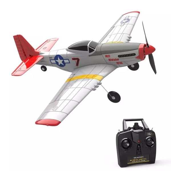 High end P-51D 4 Channel Beginner Airplane with 6-axis Stabilizer System and One-key Aerobatic 761-5 (RTF) rc plane outdoor toys, With 1 battery
High end P-51D 4 Channel Beginner Airplane with 6-axis Stabilizer System and One-key Aerobatic 761-5 (RTF) rc plane outdoor toys, With 1 battery