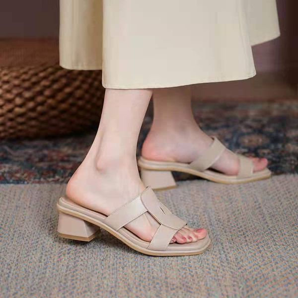 slippers leather women fashion shoes casual summer slides comfortable versatile soft thick heel leisure sandals handmade, Black
slippers leather women fashion shoes casual summer slides comfortable versatile soft thick heel leisure sandals handmade, Black