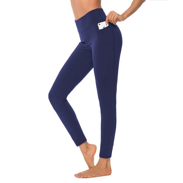 women's tracksuits 2021 spring nude yoga pants mobile phone pocket high waist hip lifting elastic sports, Gray
women's tracksuits 2021 spring nude yoga pants mobile phone pocket high waist hip lifting elastic sports, Gray