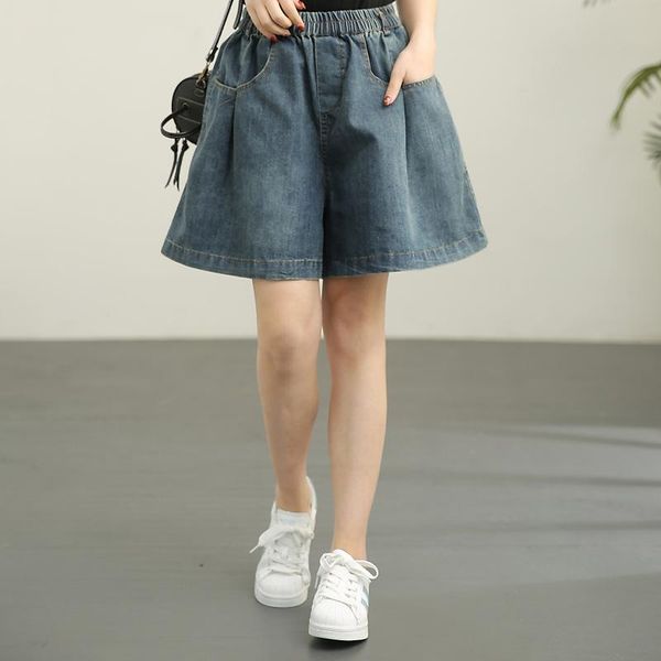 women's shorts women denim summer casual washed solid color loose pockets female fashion wide leg jeans, White;black
women's shorts women denim summer casual washed solid color loose pockets female fashion wide leg jeans, White;black