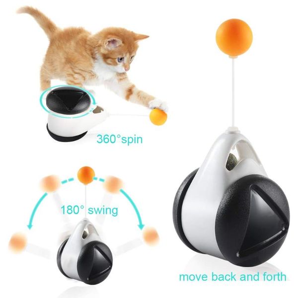 tumbler swing toys for cats kitten interactive cat chasing toy with wheels automatic indoor rotating mode funny pet products
tumbler swing toys for cats kitten interactive cat chasing toy with wheels automatic indoor rotating mode funny pet products
