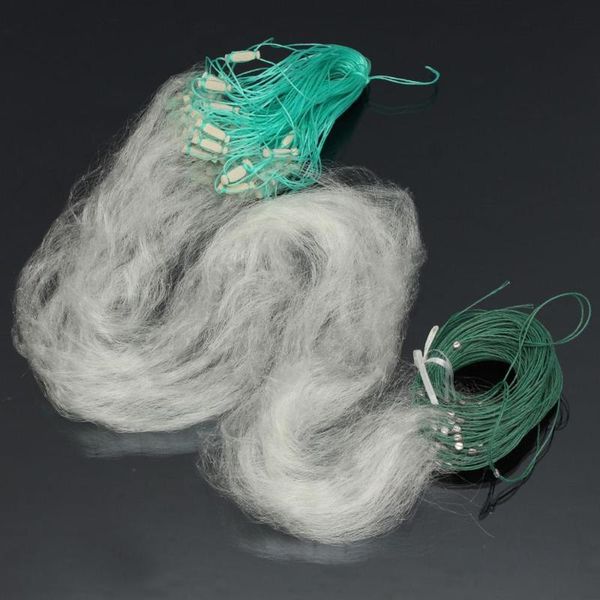 fishing accessories 30m clear green white monofilament fish trap mesh hole gill net netting with float durable outdoor sports
fishing accessories 30m clear green white monofilament fish trap mesh hole gill net netting with float durable outdoor sports