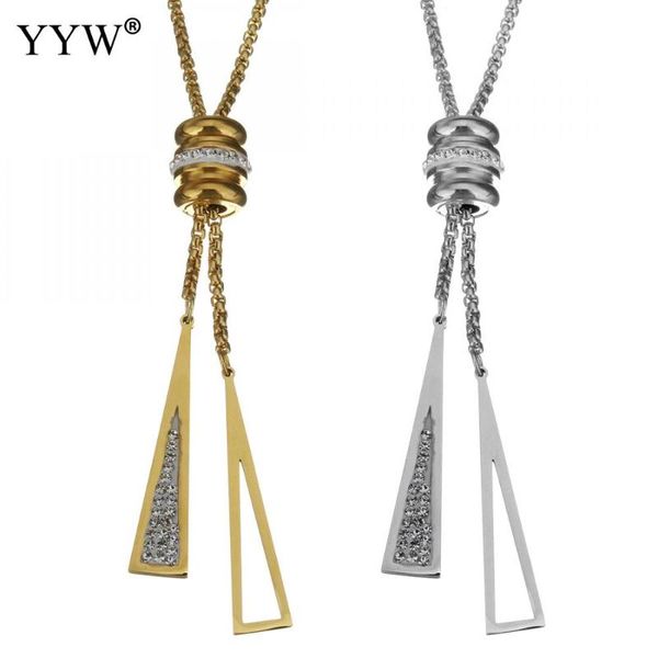 pendant necklaces personality stainless steel necklace rhinestone triangle pendants box chain 20inch fashion jewelry for men women, Silver
pendant necklaces personality stainless steel necklace rhinestone triangle pendants box chain 20inch fashion jewelry for men women, Silver