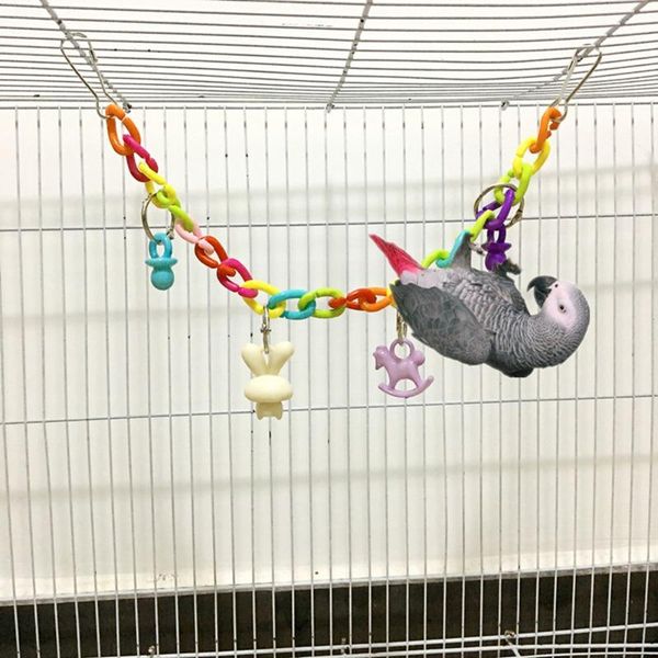 other bird supplies parrot colorful acrylic bridge cage funny pet toy hanging accessories swing toys chain exercise
other bird supplies parrot colorful acrylic bridge cage funny pet toy hanging accessories swing toys chain exercise