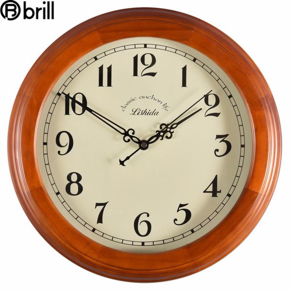 creative american retro solid wood wall clock modern design silent watches home decor horloge murale farmhouse gift clocks
creative american retro solid wood wall clock modern design silent watches home decor horloge murale farmhouse gift clocks
