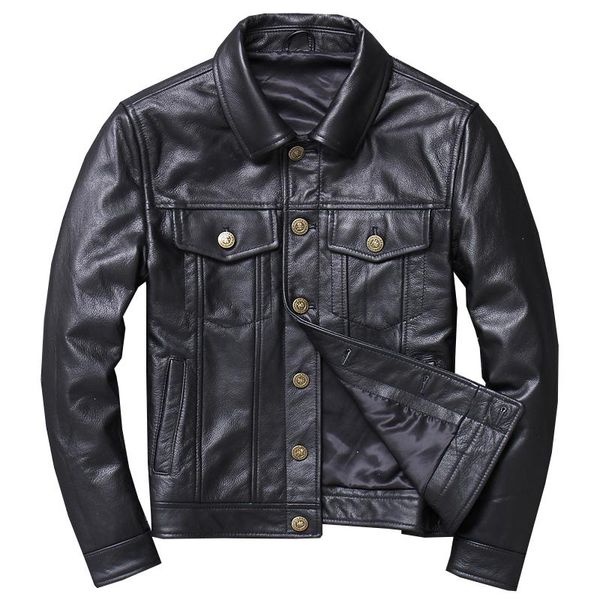 men's leather & faux zvaqs 2021 black men american casual style jacket plus size 5xl genuine cowhide russian spring natural coat
men's leather & faux zvaqs 2021 black men american casual style jacket plus size 5xl genuine cowhide russian spring natural coat